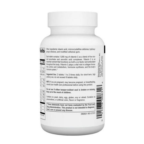 Source Naturals, Ultimate Ascorbate C, 1000 mg, 50 Tabs
