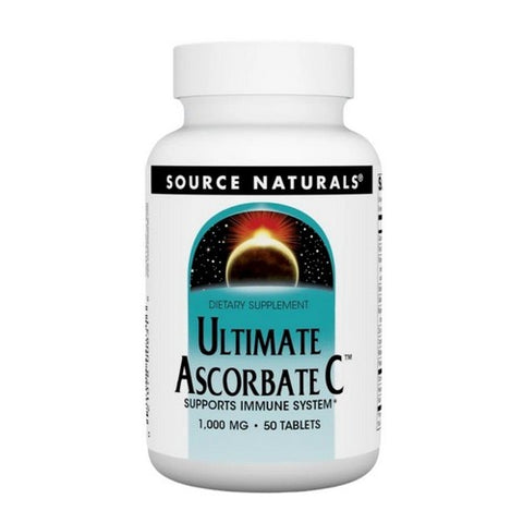 Source Naturals, Ultimate Ascorbate C, 1000 mg, 50 Tabs
