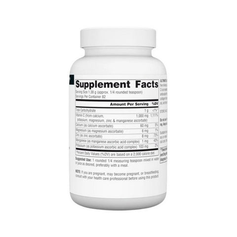 Source Naturals, Ultimate Ascorbate C, Powder 4 Oz