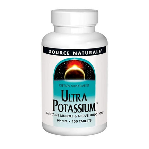 Source Naturals, Ultra Potassium, 99 mg, 100 Tabs