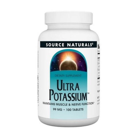 Source Naturals, Ultra Potassium, 99 mg, 100 Tabs
