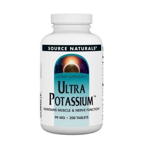 Source Naturals, Ultra Potassium, 99 mg, 200 Tabs