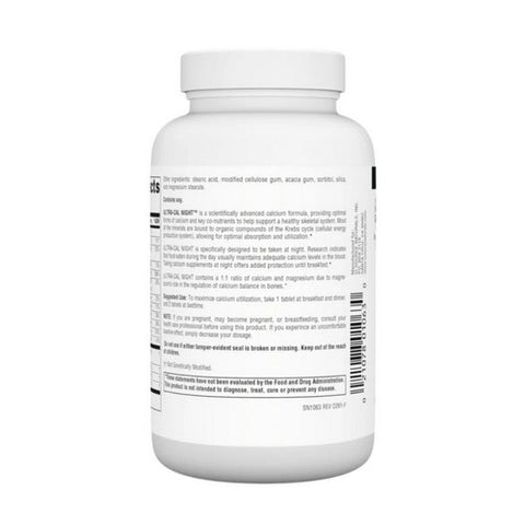 Source Naturals, Ultra-Cal Night Calcium Complex, 120 Tabs