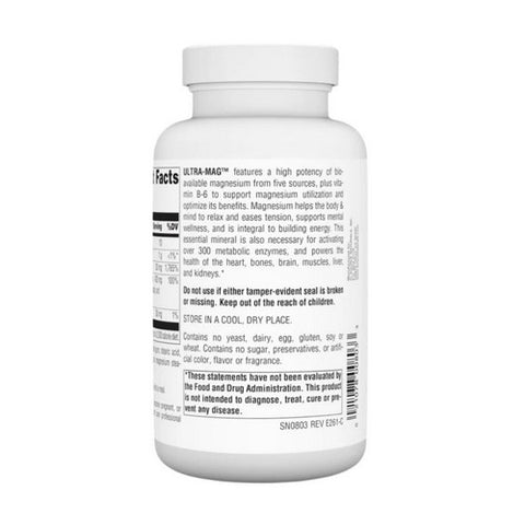 Source Naturals, Ultra-Mag, 120 Tabs