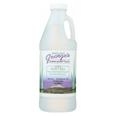 George's Aloe Vera, Aloe Liquid, 32 Oz