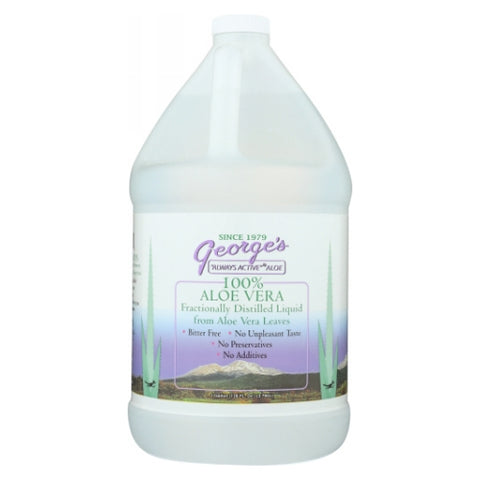 George's Aloe Vera, Aloe Vera Liquid, 128 Oz