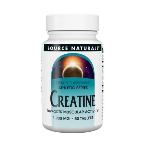 Source Naturals, Creatine, 1000 MG, 50 Tabs