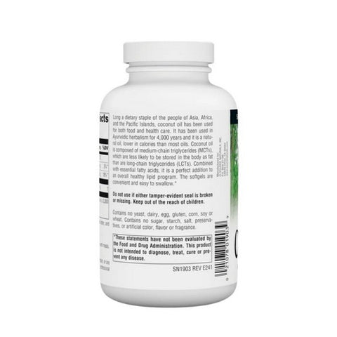 Source Naturals, Extra Virgin Coconut Oil, 120 Softgels