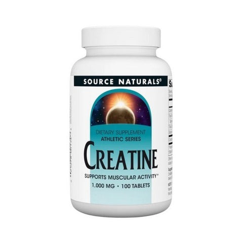 Source Naturals, Creatine, 1000 MG, 100 Tabs