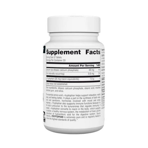 Source Naturals, L-Tryptophan, 500 MG, 60 Tabs