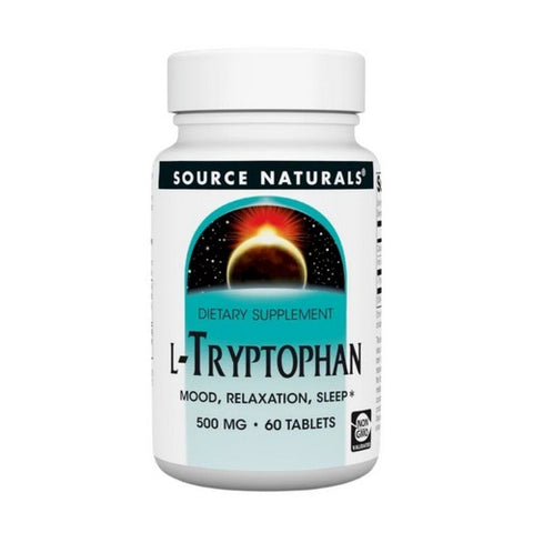 Source Naturals, L-Tryptophan, 500 MG, 60 Tabs