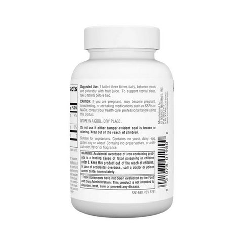 Source Naturals, L-Tryptophan, 500 MG, 120 Tabs