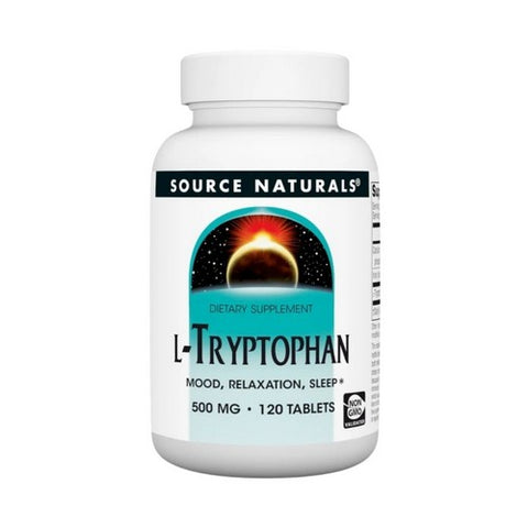 Source Naturals, L-Tryptophan, 500 MG, 120 Tabs