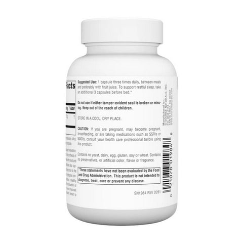 Source Naturals, L-Tryptophan, 500 MG, 60 Caps
