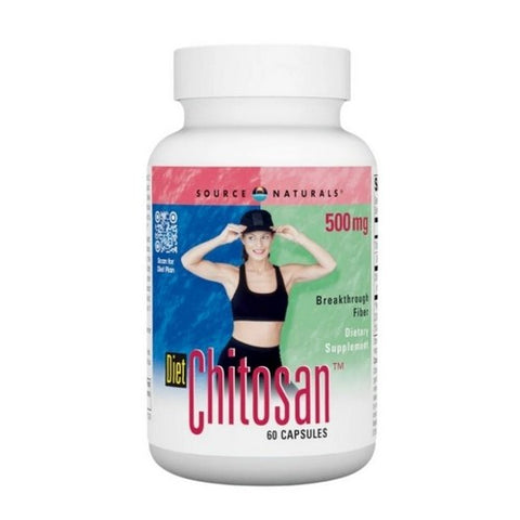 Source Naturals, Diet Chitosan, 500 mg, 60 Caps