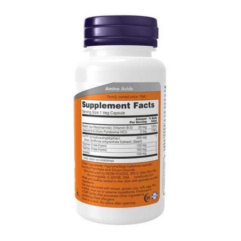 Now Foods, 5-HTP, 200 mg, 60 Vcaps