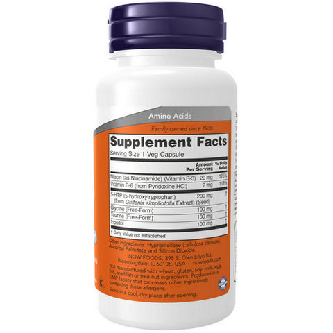 Now Foods, 5-HTP, 200 mg, 60 Vcaps
