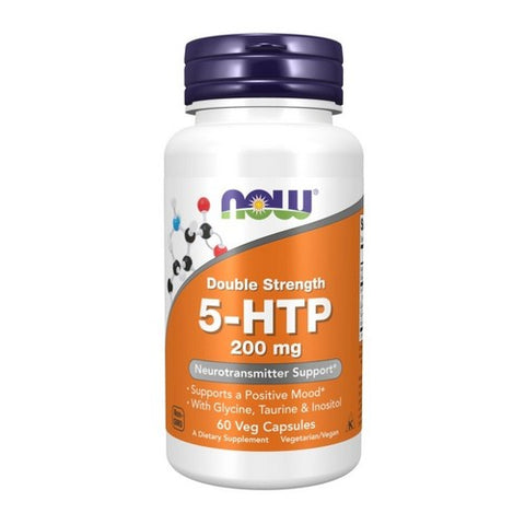 Now Foods, 5-HTP, 200 mg, 60 Vcaps