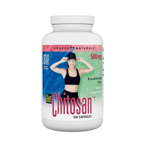 Source Naturals, Diet Chitosan, 500 mg, 240 Tabs