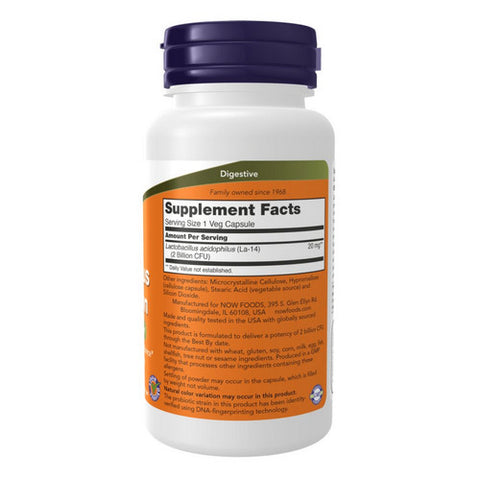 Now Foods, Acidophilus, 2 Billion, 100 Caps
