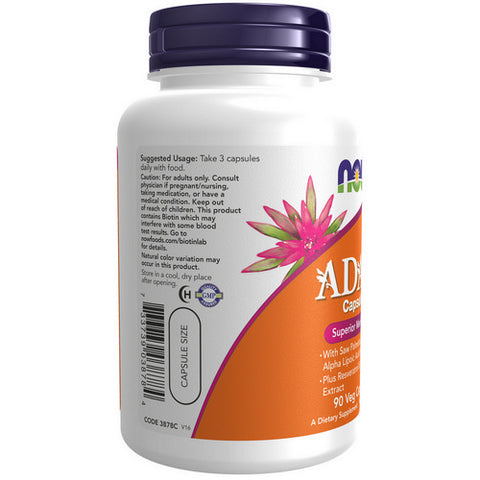 Now Foods, ADAM Men's Multiple Vitamin, Superior 90 Vcaps