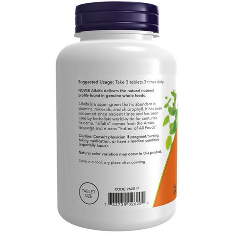 Now Foods, Alfalfa, 650 mg, 250 Tabs