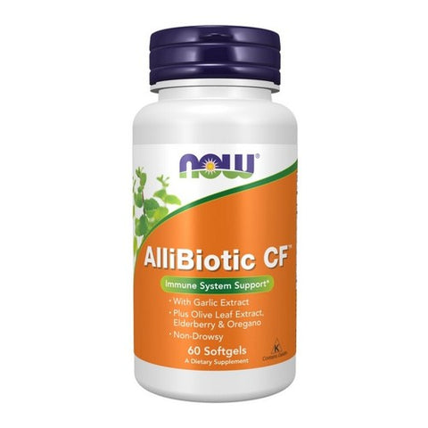 Now Foods, Allibiotic CF, 60 Softgels