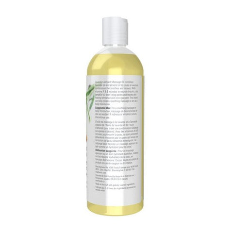 Now Foods, Lavender Almond Massage Oil, 16 FL OZ