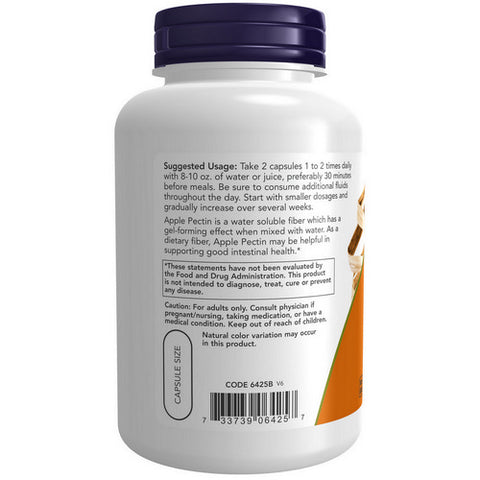 Now Foods, Apple Pectin, 700 mg, 120 Veg Caps