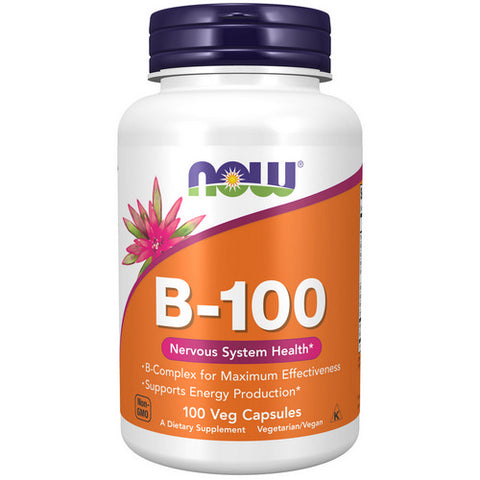 Now Foods, Vitamin B-100, 100 Caps