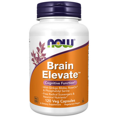 Now Foods, Brain Elevate Formula, 120 Vcaps