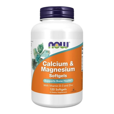 Now Foods, Calcium & Magnesium, 120 Softgels