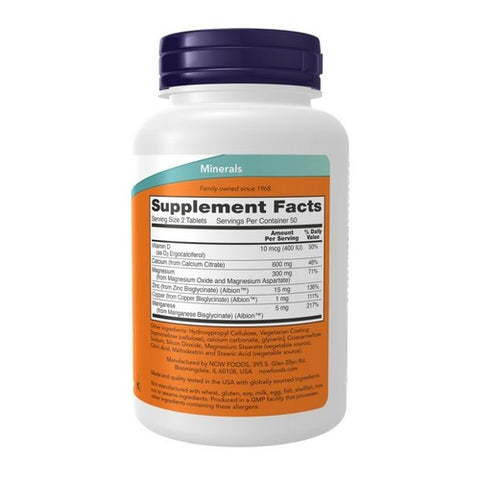 Now Foods, Calcium Citrate, 100 Tabs