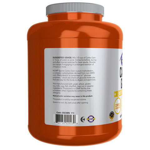 Now Foods, Carbo Gain, 8 lbs