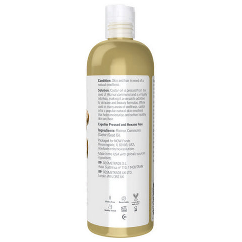 Now Foods, Castor Oil, 16 OZ
