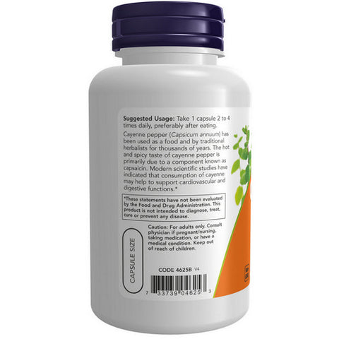 Now Foods, Cayenne, 500 mg, 100 Caps
