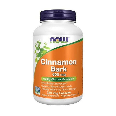Now Foods, Cinnamon Bark, 600 mg, 240 Caps