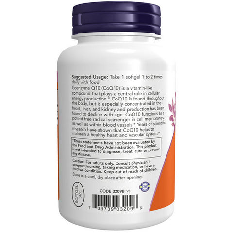 Now Foods, CoQ10, 100 mg, 150 Sgels
