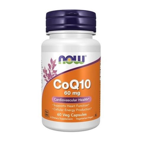 Now Foods, CoQ10, 60 mg, 60 Vcaps