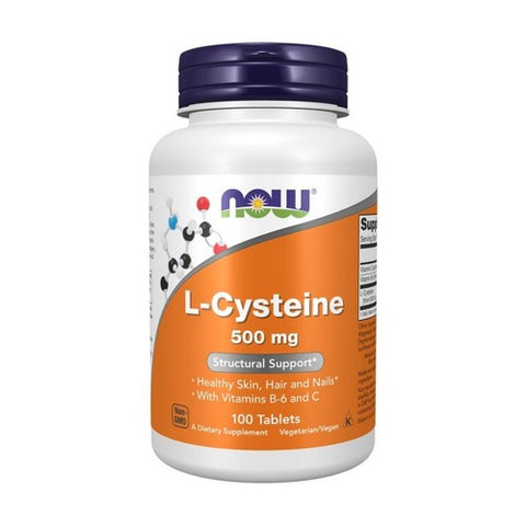 Now Foods, L-Cysteine, 500 mg, 100 Tabs