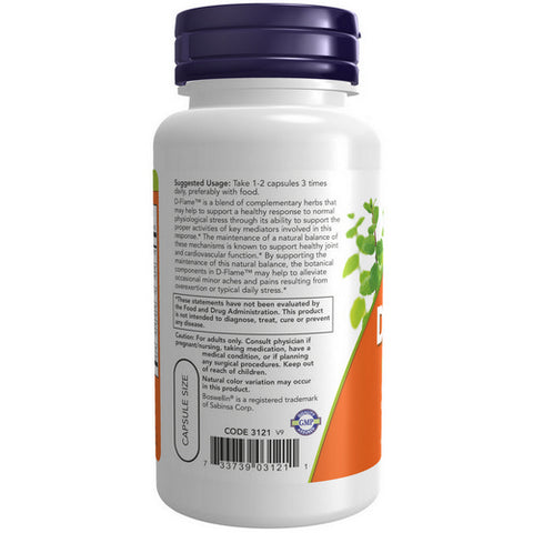 Now Foods, D-Flame, 90 Vcaps