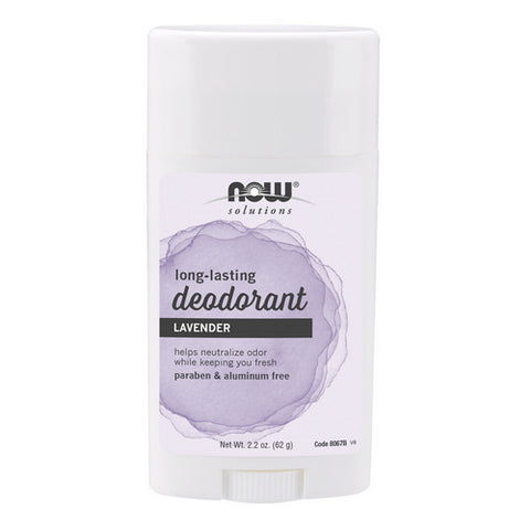 Now Foods, Deodorant Stick, Long Lasting 2.2 OZ