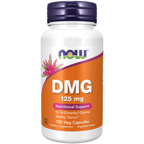 Now Foods, DMG, 125 mg, 100 Caps