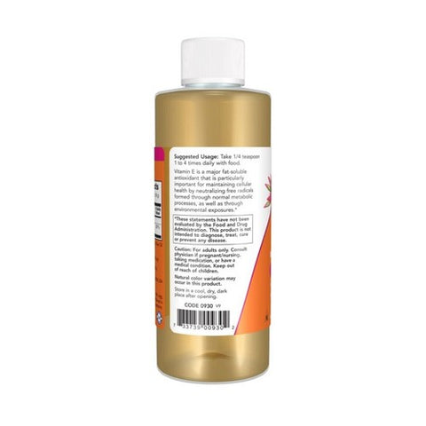 Now Foods, Vitamin E-Oil, 58 Mg, 4 Oz