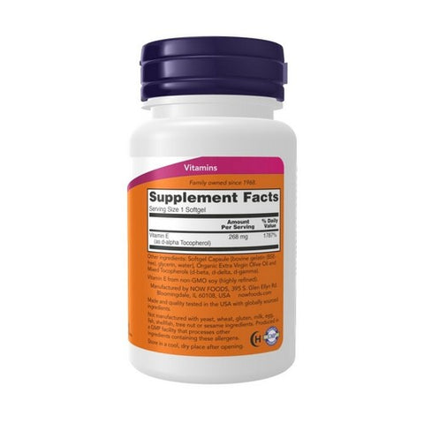 Now Foods, E-400 MT, 50 Sgels