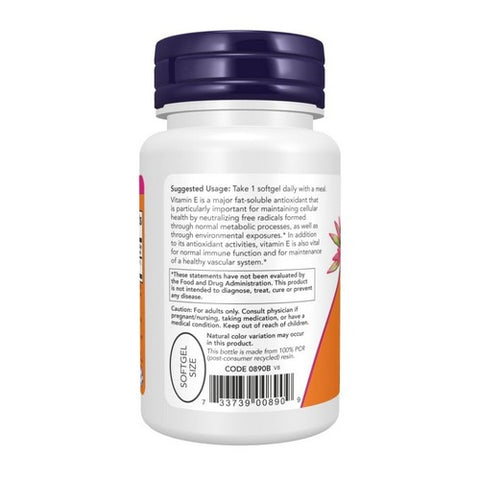 Now Foods, E-400 MT, 50 Sgels