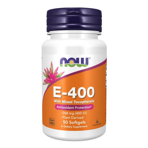 Now Foods, E-400 MT, 50 Sgels