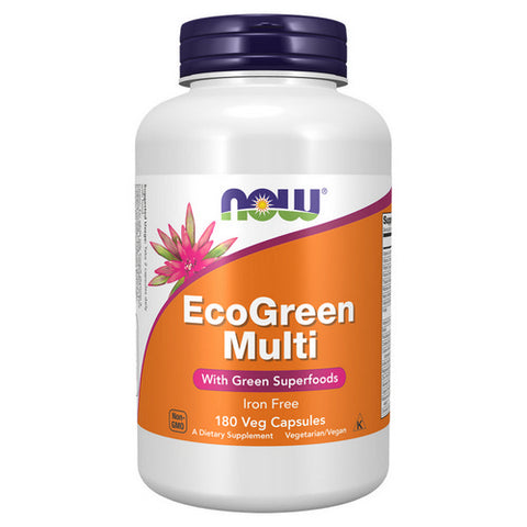 Now Foods, Eco-Green Multi, 180 Veg Caps