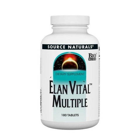 Source Naturals, Elan Vital Multiple, 180 Tabs