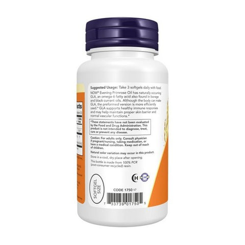 Now Foods, Evening Primrose Oil, 500 mg, 100 Softgels